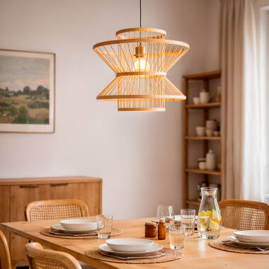 Lampa Wisząca Bambusowa Namibia