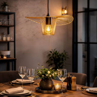 Lampa Wisząca z Metalu Vrinda