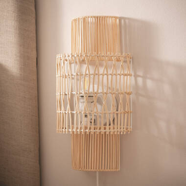 Wandlamp Gevlochten Papier Masego ILUZZIA