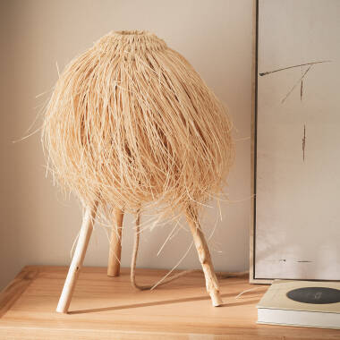 Lampada da Tavolo Rattan Lasje