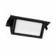 Image de Downlight LED Rectangulaire Orientable Puce OSRAM Noir