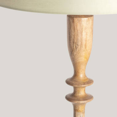 Immagine di Lampada da Terra Legno Meena ILUZZIA 
