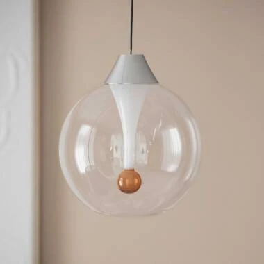 Lampada a sospensione LED Vetro Liborina