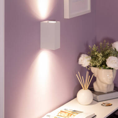 Bild von Wandleuchte Miseno Weiβ Doppeltseitige Beleuchtung ILUZZIA