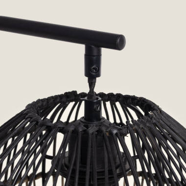 Bild von Tischlampe Rattan Kithnos