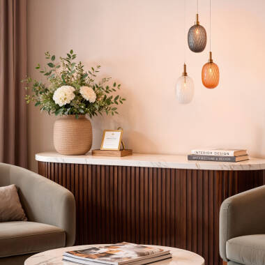 Obrázek Skleněné Závěsné Svítidlo Shalim