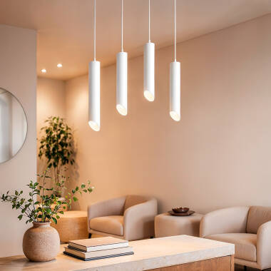 Bild von Pendelleuchte Aluminium Dabir