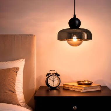 Cailin Metal & Glass Pendant Lamp