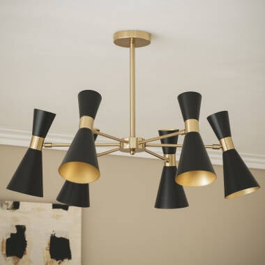 Lampa Sufitowa z Aluminium 6-pkt. Jigger