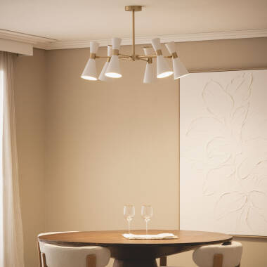 Afbeelding van Plafondlamp  Metaal  6 Spots Jigger 