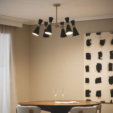 Image of Jigger Metal 6 Spotlight Ceiling Lamp