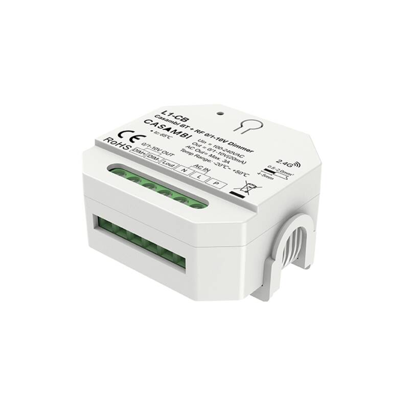 Immagine di Regolatore Casambi 0/1-10V 1 canale SKYDANCE L1-CB compatibile con telecomando RF e pulsante