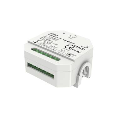 Dimmer Casambi TRIAC 1 Kanal SKYDANCE S1-CB kompatibel mit RF-Fernbedienung und Drucktaster