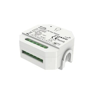 Variateur Casambi TRIAC 1 Canal SKYDANCE S1-CB compatible avec Télécommande RF et Bouton-poussoir