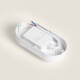 Image of White 15W Oval Hublot Outdoor LED Surface Panel IP65 85x173 mm