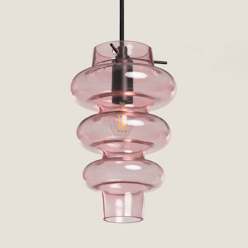 Immagine di Lampada a Sospensione Vetro Telder