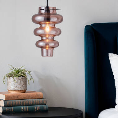 Immagine di Lampada a Sospensione Vetro Telder