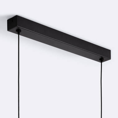 Image of Funky Zapp 42W Double Sided Aluminium CCT Linear LED Pendant Lamp 