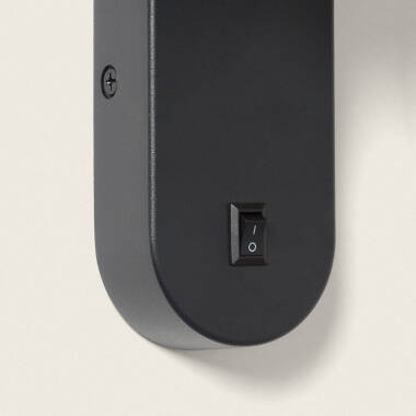 Image of Aritz 1 Spotlight Aluminium Wall Lamp 