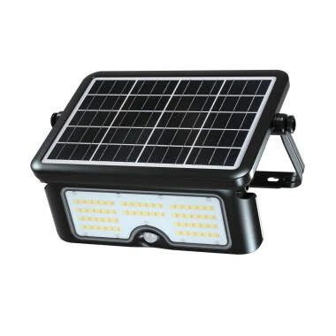 Projecteur LED Solaire IP65 avec Détecteur de Mouvement PIR et Crépusculaire