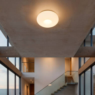 Afbeelding van Plafon Lamp LED 24W Rond Metaal Ø350 mm Junai