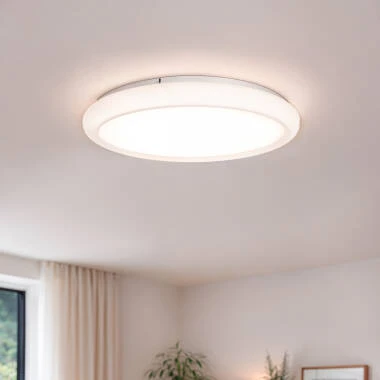 Plafonnier LED 48W Rond Métal Ø500 mm Irlava