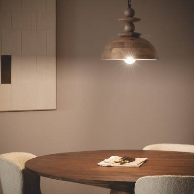 Image of Solstice Wooden Pendant Lamp ILUZZIA 