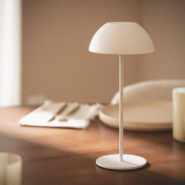 Immagine di Lampada da Tavolo LED 2W Portatile con Batteria USB Ricaricabile Mugla