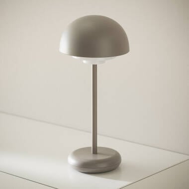 Image of Galdan 2W Portable Metal LED Table Lamp with USB Rechargeable Battery