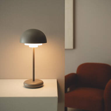 Bild von LED Tischlampe 2W Tragbar mit Batterie USB wiederaufladbar Galdan