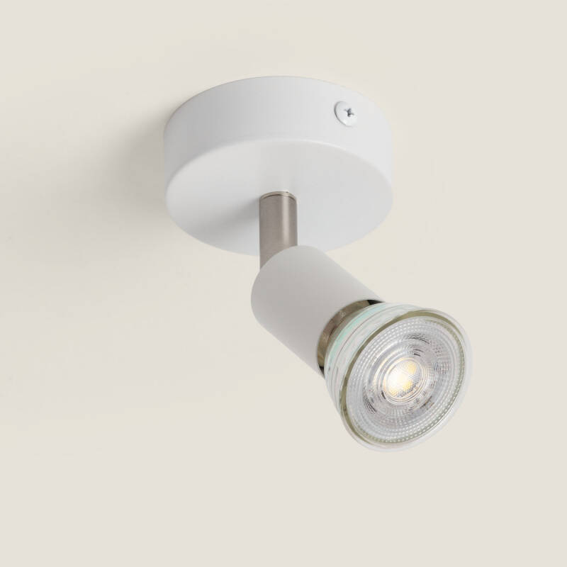 Bild von Wandleuchte Ausrichtbar Aluminium 1 Strahler Oasis Weiss