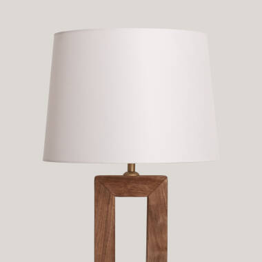 Bild von Stehlampe aus Holz Abner