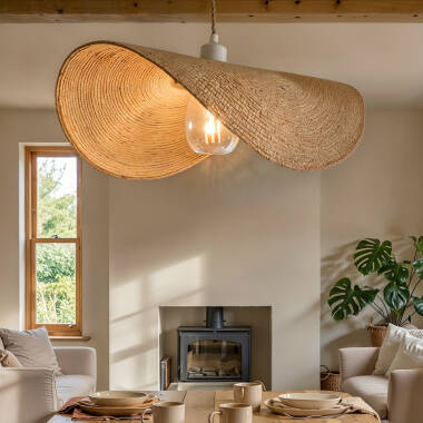 Image of Devmani Natural Fibres Pendant Lamp ILUZZIA 