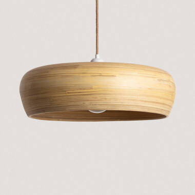 Sari Shuka Big Bamboo Pendant Lamp ILUZZIA  Ø500 mm