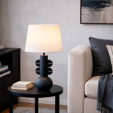 Tischleuchte aus Metall Kondur ILUZZIA