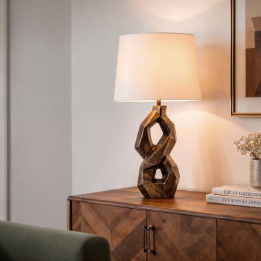 Afbeelding van Tafel Lamp Metaal Reyansh ILUZZIA