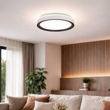 Plafoniera LED Circolare da 24 W, Ø 400 mm, Nysted
