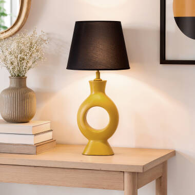 LED Tischlampe aus Kunstharz Dimahis