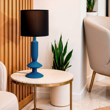 Tischlampe aus Kunstharz Daleth