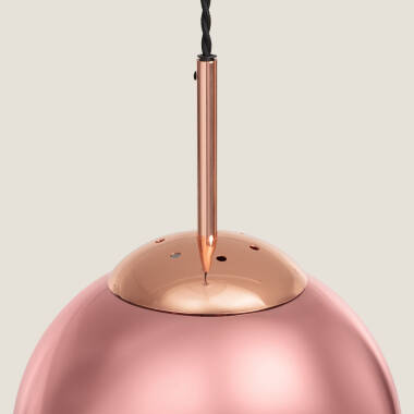 Obrázek Závěsné Svítidlo z Kovu a Skla Yelitza