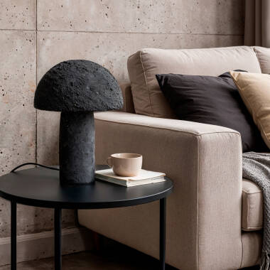 Obrázek Stolní Lampa z Tmavého Cementu Besnica