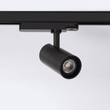 Spot LED sur Rail Triphasé 20W Fasano Dimmable CCT Noir