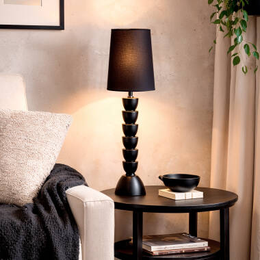 Tischlampe aus Kunstharz Darian