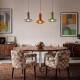Image de Suspension LED 5W Aluminium et Verre Fontans