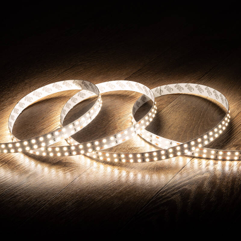 Obrázek LED Pásek 12V SMD 204 LED/m 5m 18W/m 1700lm/m Dvojitá Šířka 16mm Střih každých každých 3cm IP20