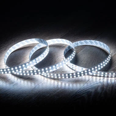 5m 12V LED Strip SMD 204LED/m 17.5W/m 1700lm/m 14mm Wide Cut at Every 3cm IP20