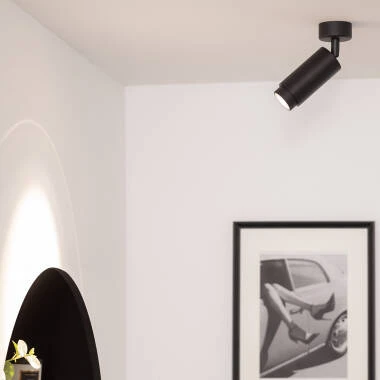 Spot met Fitting Multi-hoekige  10-50° van Aluminium voor GU10-lampen, Agategate