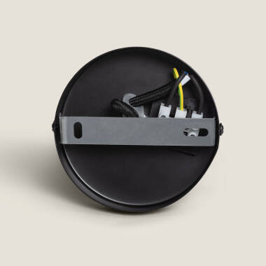 Image de Suspension Tissu et Rotin Kufila