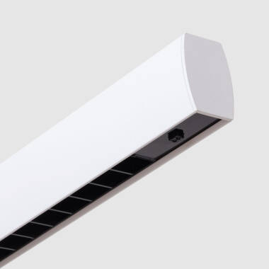 Immagine di Lampada a Sospensione Lineare LED 42W Alluminio CCT Doppia Luce Funky Zapp