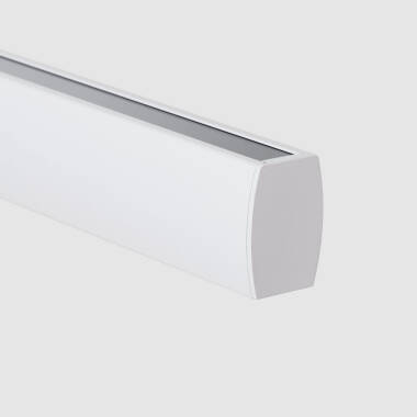 Immagine di Lampada a Sospensione Lineare LED 42W Alluminio CCT Doppia Luce Funky Zapp